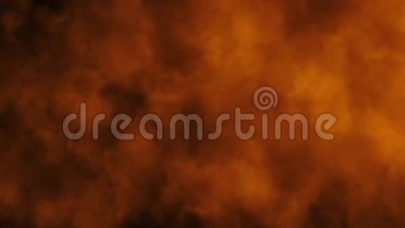 金橙烟雾云循环运动背景视频的预览图