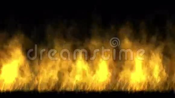 热火火焰燃烧气体光背景能量热激情背景视频的预览图