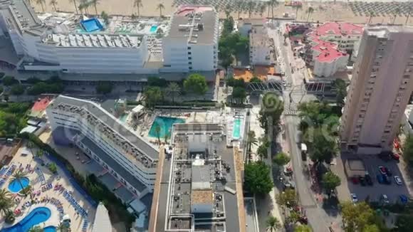马加卢夫镇马略卡的无人机空中录像视频的预览图