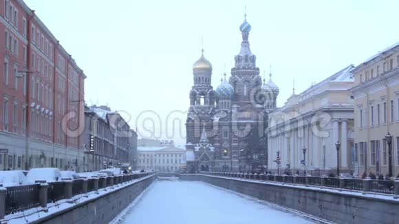 教会斯帕斯纳克罗维圣彼得堡俄罗斯视频的预览图