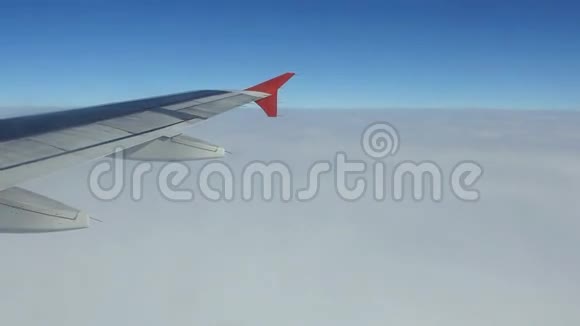飞机机翼飞行飞机视频的预览图