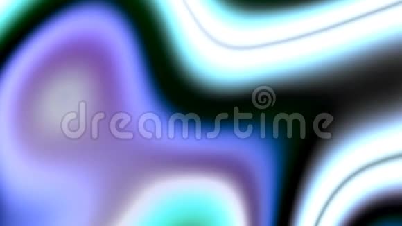 抽象的彩色波浪视频的预览图