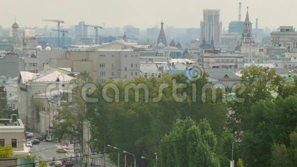 莫斯科全景美景视频的预览图