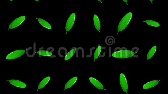 背景与落下的黄瓜视频的预览图