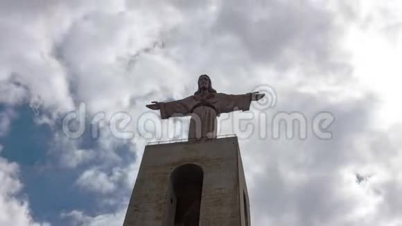 里斯本基督耶稣基督纪念碑基督山瑞利斯波亚视频的预览图
