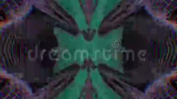 催眠故障模仿光泄漏全息背景视频的预览图