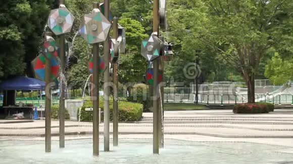 日本东京昭和金公园花园视频的预览图