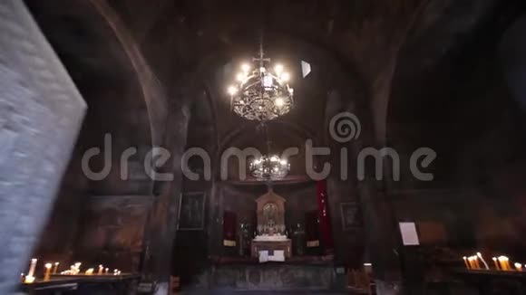 亚美尼亚古教堂建筑修道院文化寺视频的预览图