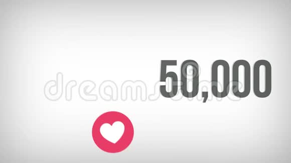 一张100万人的动画照片在社交媒体页面上被计算为砰砰的4K视频视频的预览图