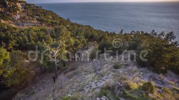 克里米亚的风景自然背景视频的预览图
