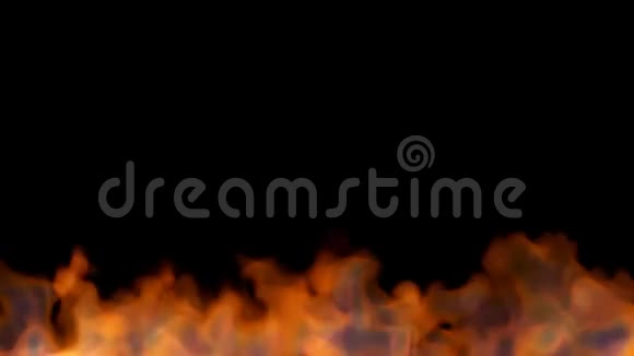 燃烧黑红色炽热湍流视频的预览图