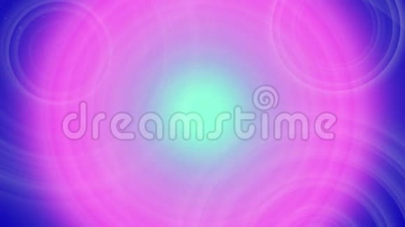 运动蓝粉色圈抽象背景视频的预览图