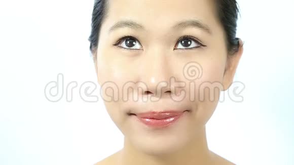 中国女人的肖像视频的预览图