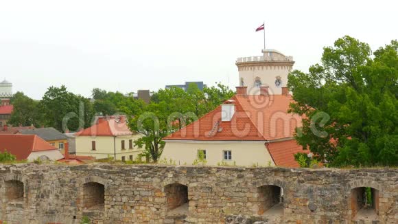 克斯城堡拉脱维亚北部4K视频的预览图