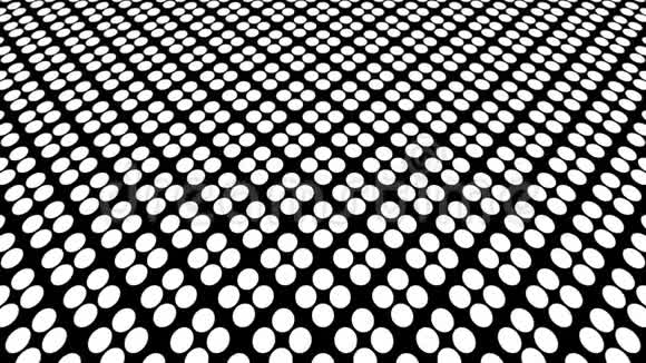 黑白图形的几何图形在垂直斜面上移动由下向上移动到视频的预览图