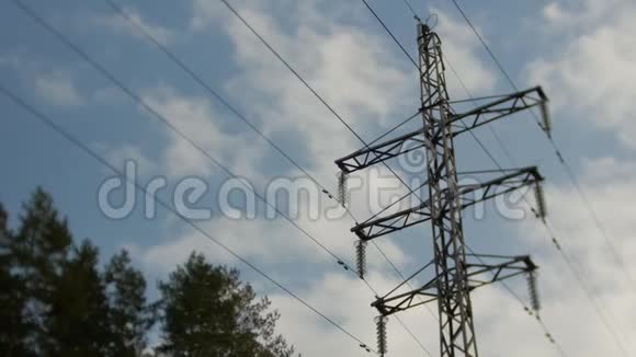 高压电力电缆的电气支撑能源工业视频的预览图