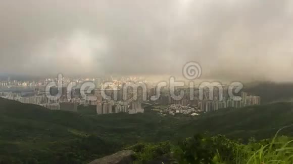 香港时间的云景视频的预览图