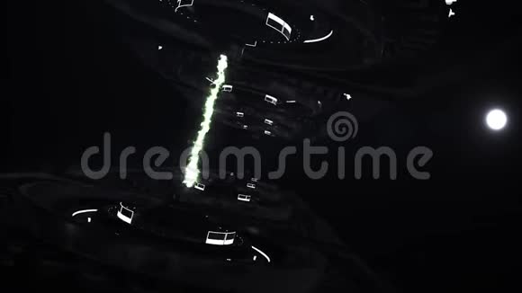 3D航天器带激光动画的飞船视频的预览图