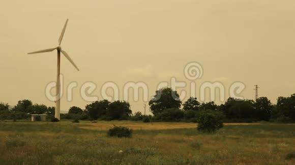 风能风力风力涡轮机视频的预览图