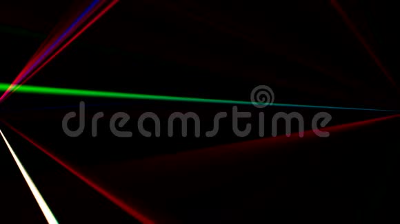 发光射线运动迪斯科灯霓虹灯粉红色线条视频的预览图