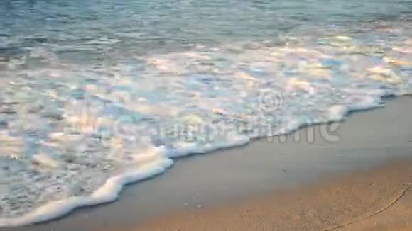 水海浪沙特写视频的预览图