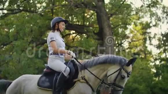 骑马在大自然中视频的预览图