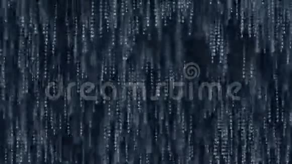 蓝色的电脑符号落在屏幕上循环动画视频的预览图