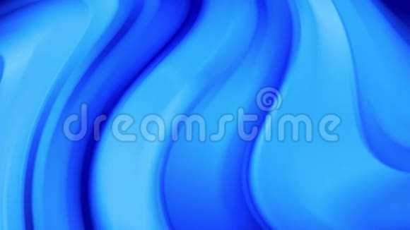 创意抽象蓝色渐变背景与蓝色混合缓慢平滑的无缝循环动画淡蓝色视频的预览图
