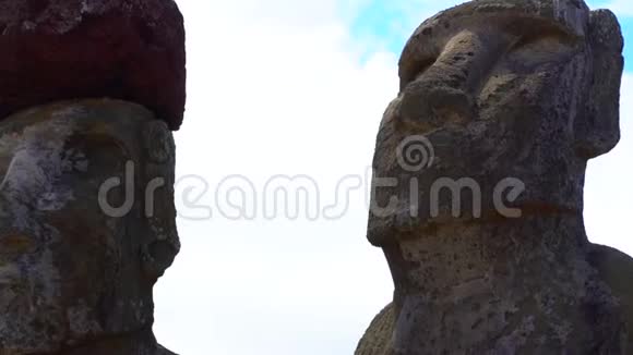复活节岛RapaNuiMoai雕像视频的预览图