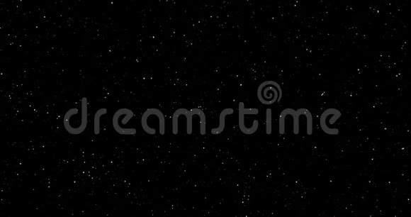 抽象的夜空闪耀着星星和星云白色的星系宇宙视频的预览图