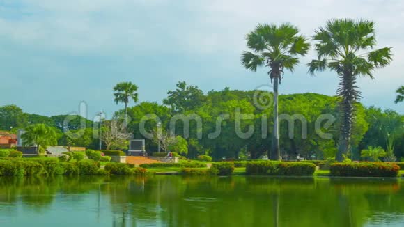 泰国苏霍泰公园观像PhoKhunRamKhamhaeng国王视频的预览图