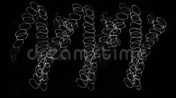 提取基因DNA滴片背景滴点豆泡视频的预览图