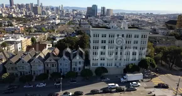 美国旧金山的阳光城市景观视频的预览图