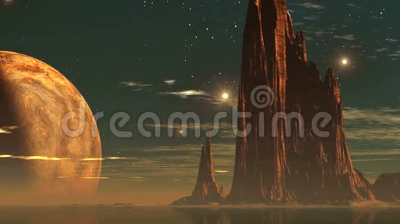 奇妙的星球和岩石视频的预览图
