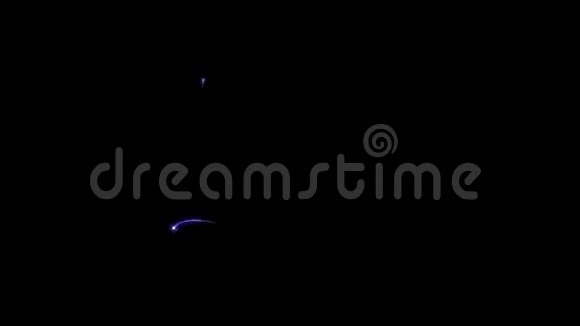 黑色背景高清1920x1080彩色球形烟花动画视频的预览图