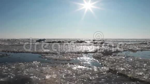 冰冻波罗的海立陶宛视频的预览图