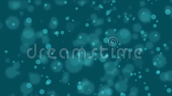 深绿色蓝色teal水下动画视频的预览图