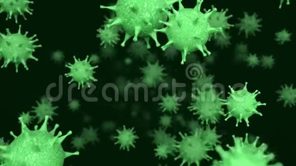 一群致命的病毒细胞视频的预览图