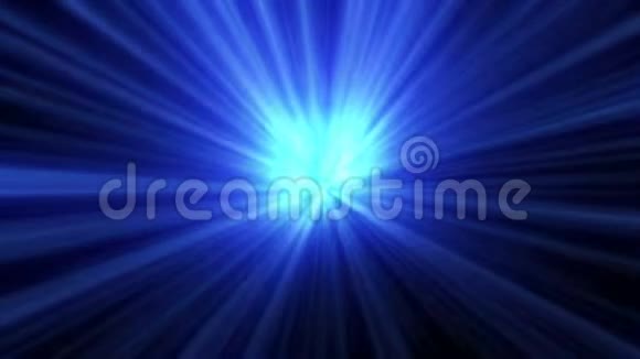 蓝色爆炸闪光灯光学镜头视频的预览图