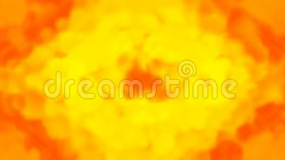 橙色抽象纹理黄火视频的预览图