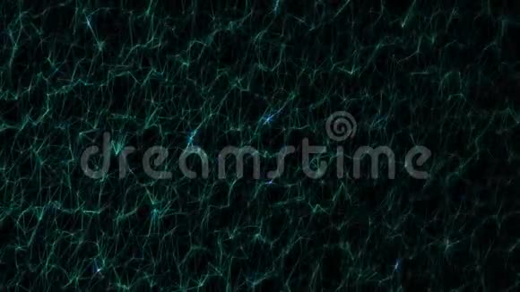 蓝色未来主义抽象派背景类似于水上涟漪的电波视频的预览图
