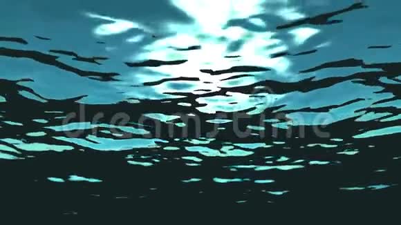 高质量的水下海浪循环动画视频的预览图