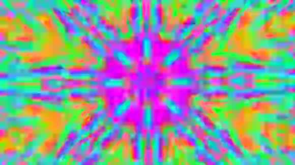 催眠万花筒光变换全息背景视频的预览图