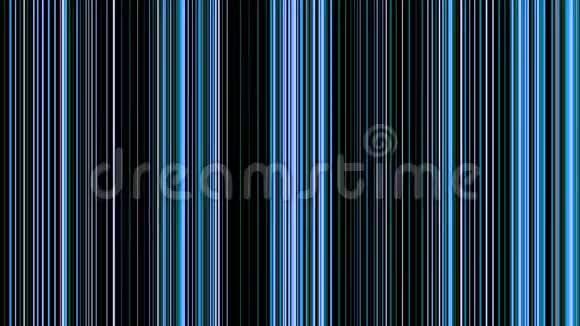 彩色霓虹灯线条的抽象背景动画沿墙垂直移动的彩色线条视频的预览图