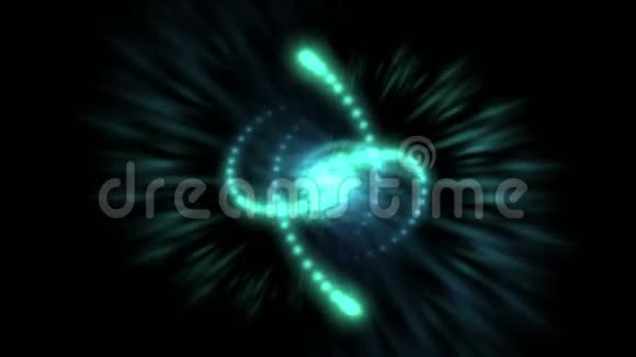 旋流技术粒子在空间中排列能量和耀斑动态射线光纤光视频的预览图