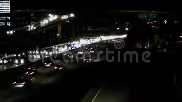 达拉斯高速公路的交通时间视频的预览图