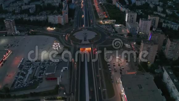 空中城市景观视频的预览图
