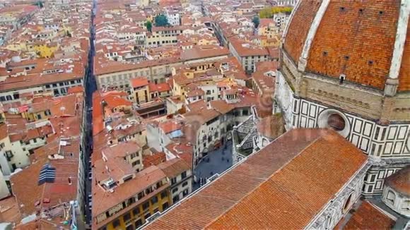 佛罗伦萨著名的多摩穹顶圣玛丽亚德尔菲奥雷视频的预览图