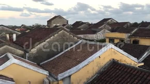 海安古镇老屋顶视频的预览图