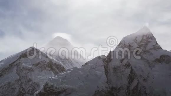 时光流逝日升珠峰4k视频的预览图
